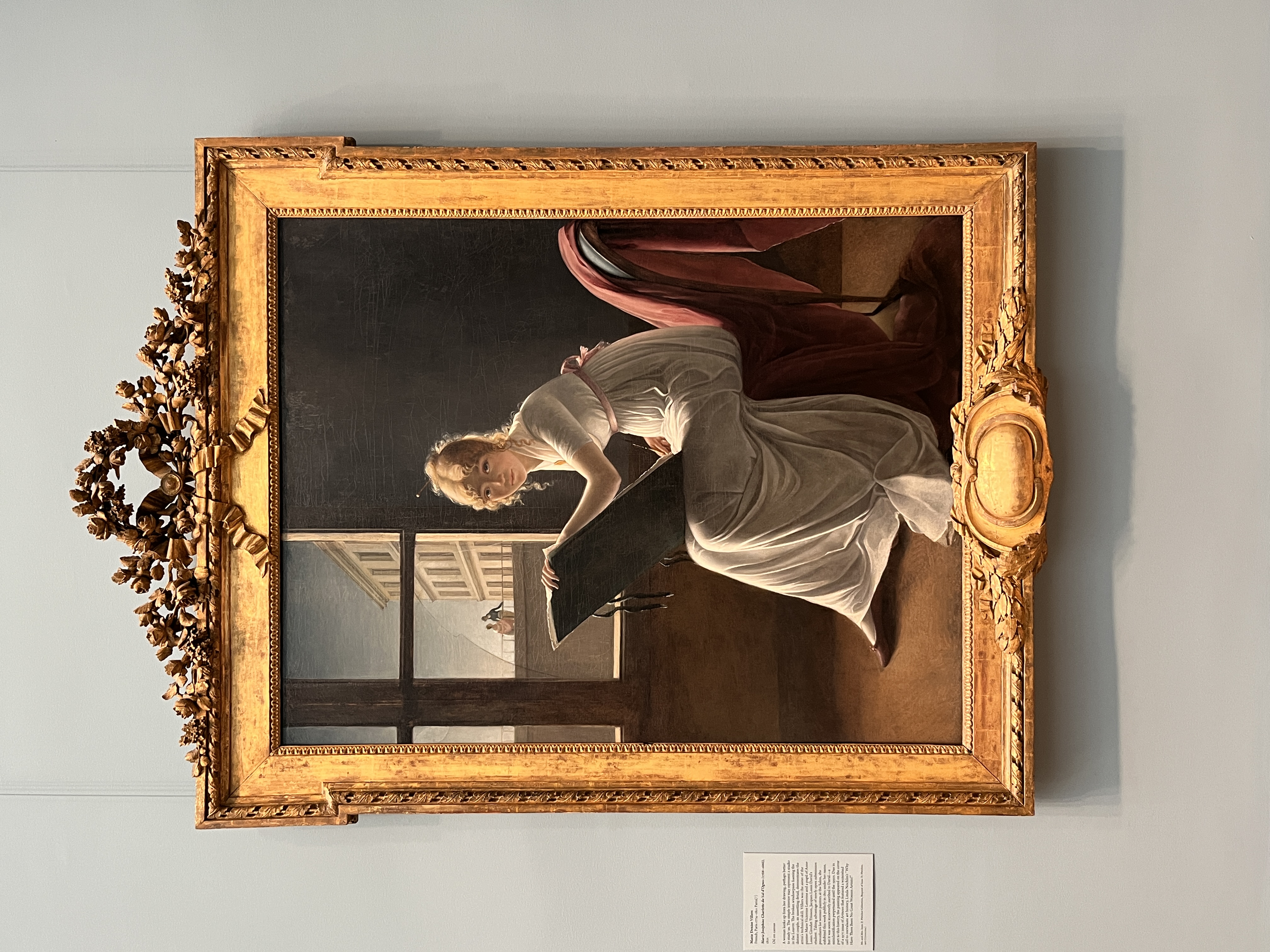 Portrait of Charlotte du Val d'Ognes by Marie-Denise Villers